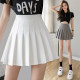 Pleated skirt short skirt female summer 2022 new high -waisted student wild skirt female A -line skirt college spring and autumn
