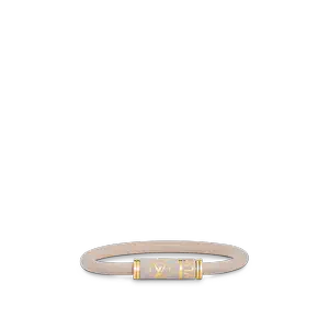 Louis Vuitton M8142Z LV Bloom Bracelet, Black, One Size