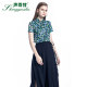 Sound Rain Bamboo counter The same spring and summer new skirt street thin pure color versatile fairy style long skirt A -line skirt
