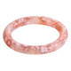 Hongjingge Natural Crystal Cherry Blossom Agate Bracelet Women's Ice Chalcedony Bracelet Bracelet Jade Bracelet Live Room