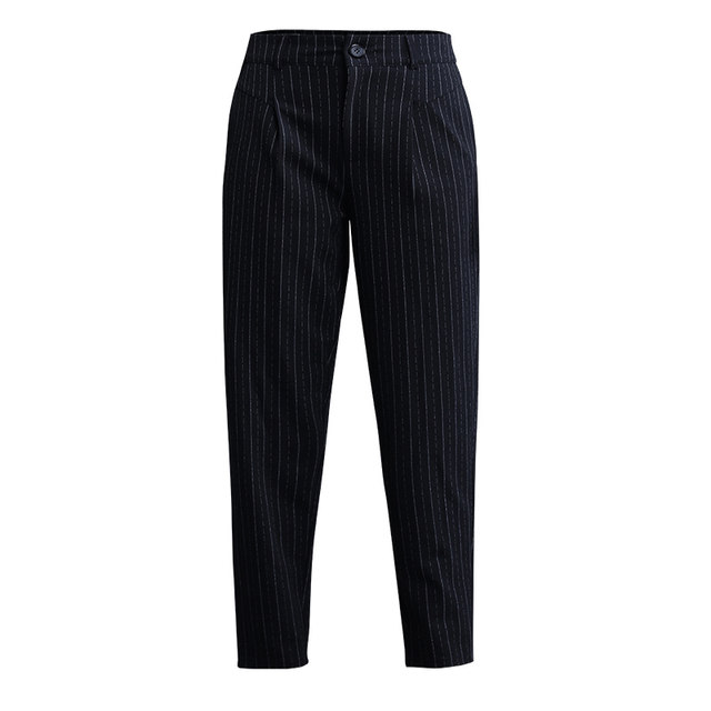 White pants for women's spring and summer 2025 new Harlan cropped pants loose and versatile to make them look slim and carrot casual pants
