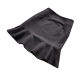 Spring and summer new lotus leaf skirt Black high waist skirt fishtail skirt shows thin zipper bag hip skirt A -line female