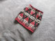 Woolen winter skirt Korean version retro printed hip-cover short skirt one-step skirt autumn and winter new skirt slim bottom skirt