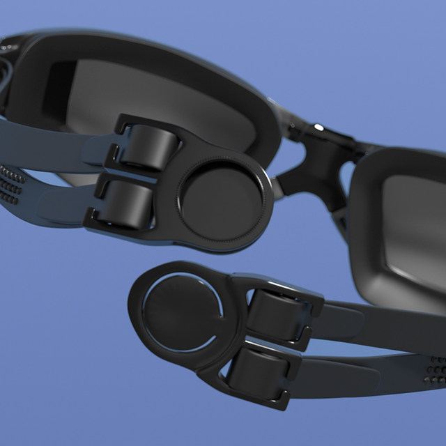 Waterproof and anti-fog high definition men and women myopia degree swimming glasses professional diving swimming cap swimming goggles set equipment