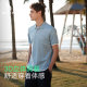 Hazzys Men's Classic Business Casual Short Sleeve Lapel POLO Shirt New Summer Top T-Shirt Trend