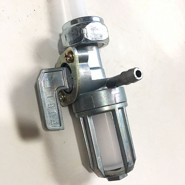 Old 125-A motorcycle fuel tank fuel door oil door crossed oil valve filter oil cup oil pipe modification accessories
