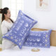 
Snap gauze pure cotton pillowcase one-piece larger thickened pillowcase household four-season pillow core cover single adult cover