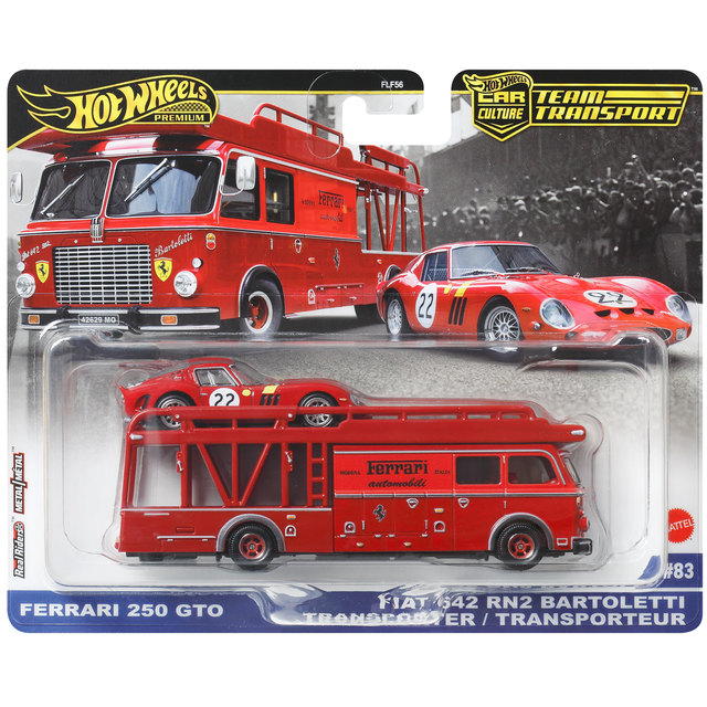 Flame Wheel Transportation Team Combination Series Automobile Culture Bay Petroleum Permanent Plastic Prenatal Car Model FLF56
