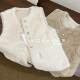 Chinese style vest for women in winter imitation fur Chinese style short fur integrated horse clip top winter fur shoulder