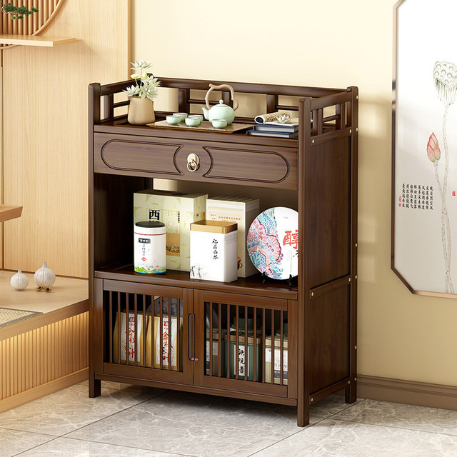 Tea rack Bogu rack storage rack multi-layer tea storage rack tea table ...