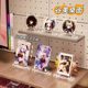 Acrylic bar stent card frame base star chase desktop color paper Gumei universal ornament storage hard card display stand