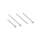 diy accessories non-fading stainless steel titanium steel T-shaped needle 9-shaped needle round head needle flat head needle handmade beading material