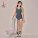Sanqi one-piece swimsuit for women adults 2025 new swimming pool special flat angle large size professional racing swimsuit