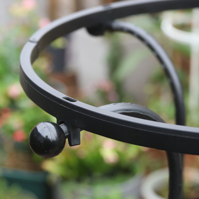 Gardening single circle umbrella rose climbing pergola rose clematis climbing mushroom rose flower stand green plant bracket outdoor