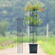 Medium-sized gardening flower stand single double circle umbrella-shaped multi-ring climbing pergola clematis climbing frame plant rose flower stand