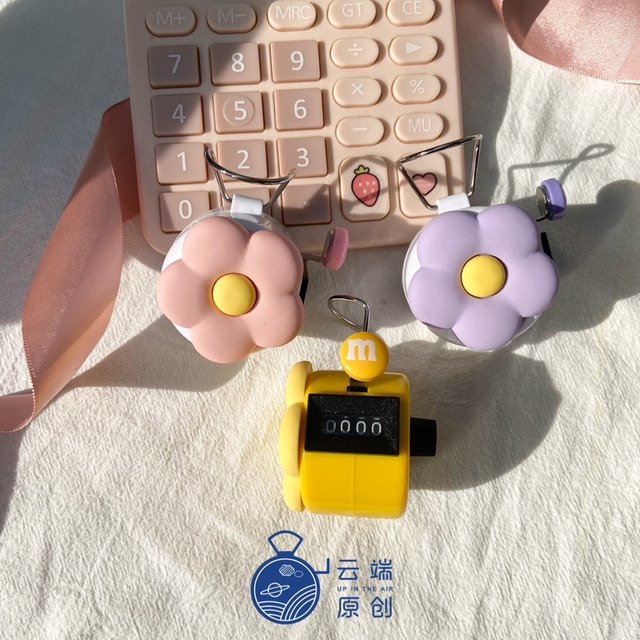 New Civil Aviation Counter Manual Mechanical Point Counter Metal Hand Press Experiment Knitting Counter Counter Website Timer