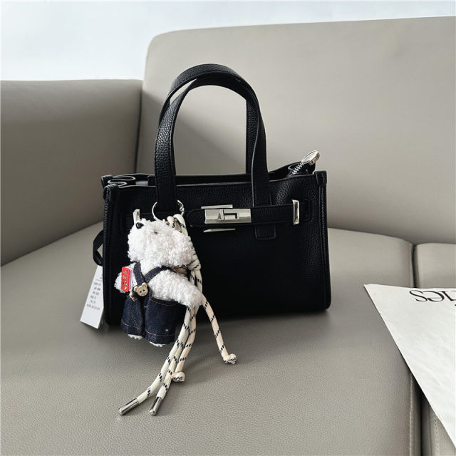 Bags for women 2025 summer new fashionable light luxury retro handbag small square bag candy color portable versatile commuting