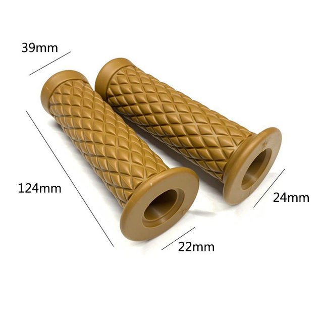 Motorcycle retro handlebar glue anti-slip handlebar cover 125 motorcycle modified throttle handle off-road vehicle shockproof handlebar cover