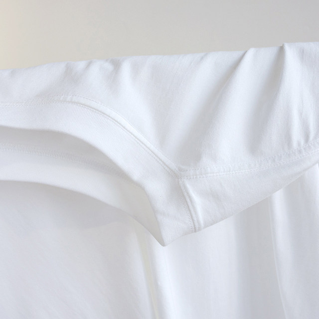 White short -sleeved T -shirt Female summer new cotton loose thin, thin, neutral men and women in the white embryo can dye the bottoming shirt
