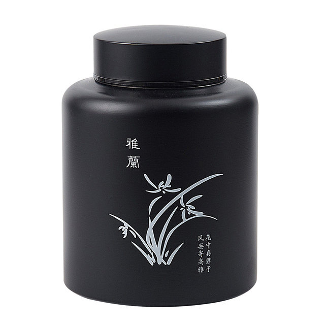 Stainless steel sealing tea tank moisture -proof tea tank tea packaging ...