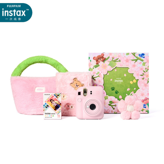 National Bank Fuji Polaroid instax mini12 student and children selfie camera gift box with lace photo paper