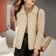 Women's Korean style middle-aged short winter jacket slim slim cotton jacket fashionable and fashionable collar