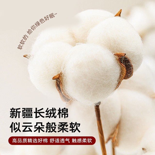 MUJI high-end bed four-piece set cotton pure cotton double quilt cover bed sheet hat light luxury bed three-piece set