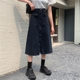 2022 summer large size medium-length single-breasted denim skirt fat mm Korean version a-line hip-pack skirt 200Jin [Jin equals 0.5 kg]