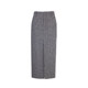 Wanwan light luxury wool wool, Yang Shulin herringbone pencil half-body skirt