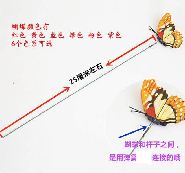 Simulation Plastic Butterfly Dragonfly Insert Pot Flower Potted Gardening Home Decoration Beautiful Green Plant Decoration Crafts
