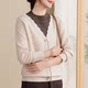 Yu Zhaolin's mother's winter clothing fake two-piece sweater half turtleneck sweater casual pants autumn and winter