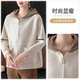 Yu Zhaolin middle-aged and elderly women's clothing 2025 new 50-year-old mother fashionable foreign style top casual knitted autumn jacket