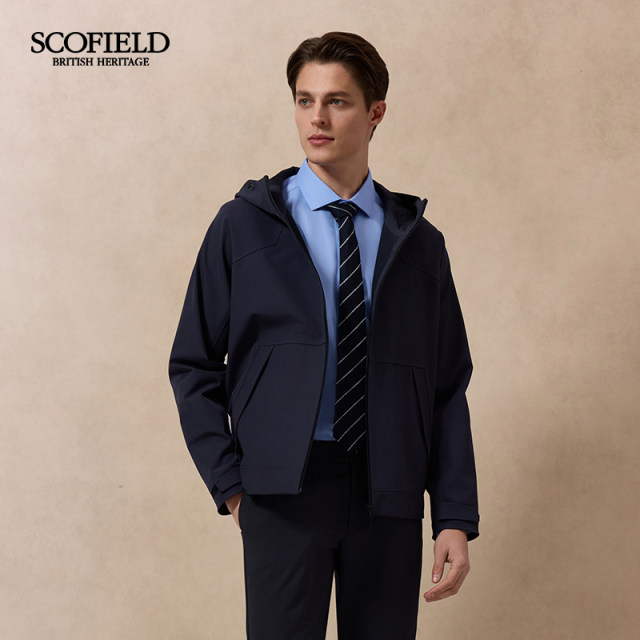 SCOFIELD Men's 25 Years Spring New British Retro Hooded Fashion Outdoor Casual Jacket