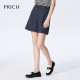 
PRICH simple loose casual pleated five-point pants summer style slimming wide-leg A-line thin shorts for women