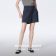 
PRICH simple loose casual pleated five-point pants summer style slimming wide-leg A-line thin shorts for women