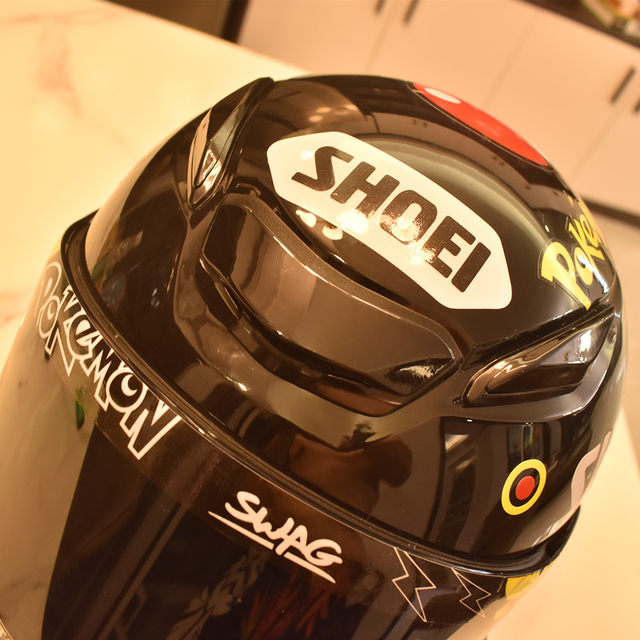 Suitable for Shoei/AGV helmet sticker print lens, sticker decoration DIY waterproof Z8X14 modified creativity

