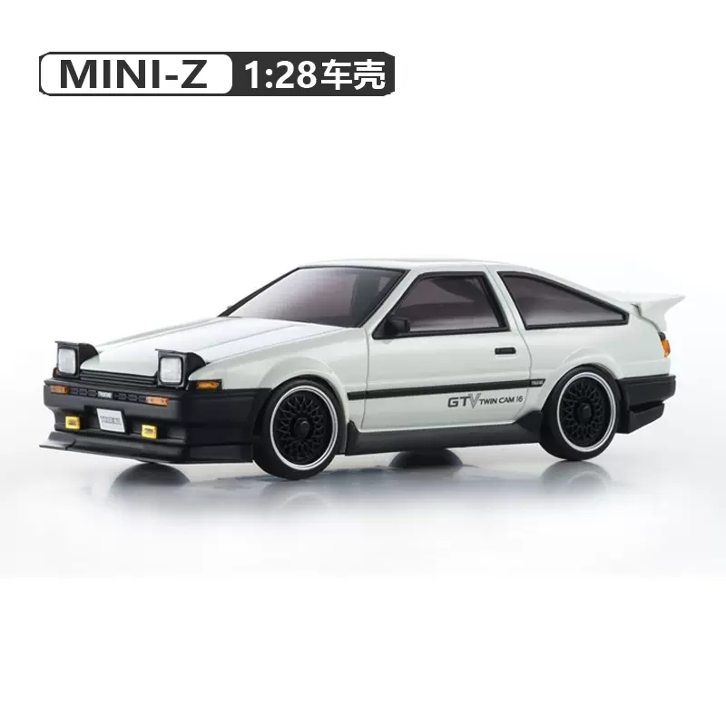 京商kyosho Mini Z蚊车awd Ae86车壳头文字d藤原拓海