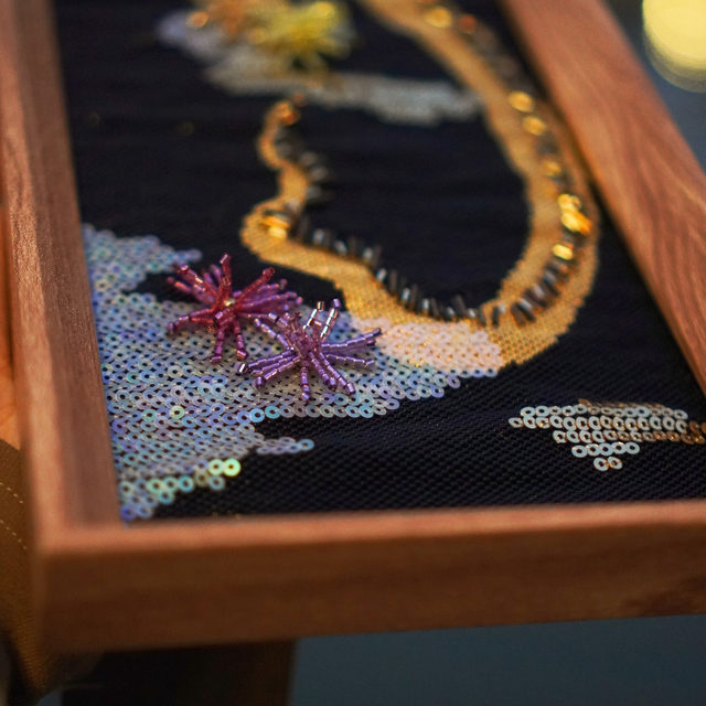 
Fireworks, clouds, dragons, beads, antique beads, weaving, picture frames, New Year, Spring Festival, zodiac handmade ornaments material bag