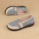 Soft sole comfortable genuine brand new old Beijing cloth shoes for women breathable mother middle-aged and elderly flat sole non-slip bean dot shoes