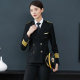Pilot Set Captain Aviation Uniform Female Airlines Professional Suit Fittings Sales Hotel front desk work clothes
