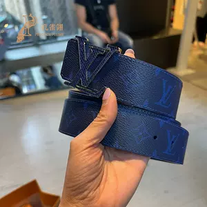 Shop Louis Vuitton MONOGRAM Lv line 40mm reversible belt (M0252U) by SkyNS