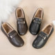 Old Beijing cotton women's shoes, elderly cotton shoes, women's slip-on plus velvet mother's cotton boots, snow boots, women's shoes, warm shoes