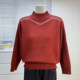 
Middle-aged and elderly mothers' fleece sweater women's winter thickened and versatile 2025 new style foreign style top knitted bottoming shirt