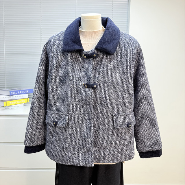 
Mother's clothing winter plus velvet 2025 new cotton-padded jacket clothes loose tops for middle-aged and elderly women thickened cotton-padded jackets