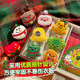 Christmas decoration gift cute plush brooch for women Christmas children small gifts clothes scarf pin accessories