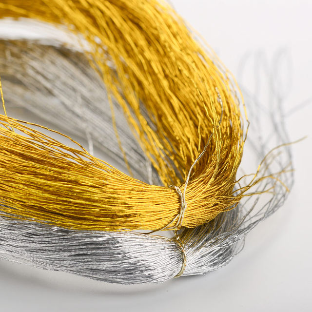 High-end gold and silver wire special price tag hanging wire 0.3mm thin wire gold and silver wire hanging tag hanging wire wire