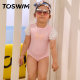 TOSWIM children's swimsuits girls and teens one-piece split professional racing swimsuits