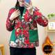
Women's large-print cloth clothes, cotton-padded jackets, short winter cotton-padded clothes, ethnic style velvet jackets, Chinese-style button-down cotton clothes for women