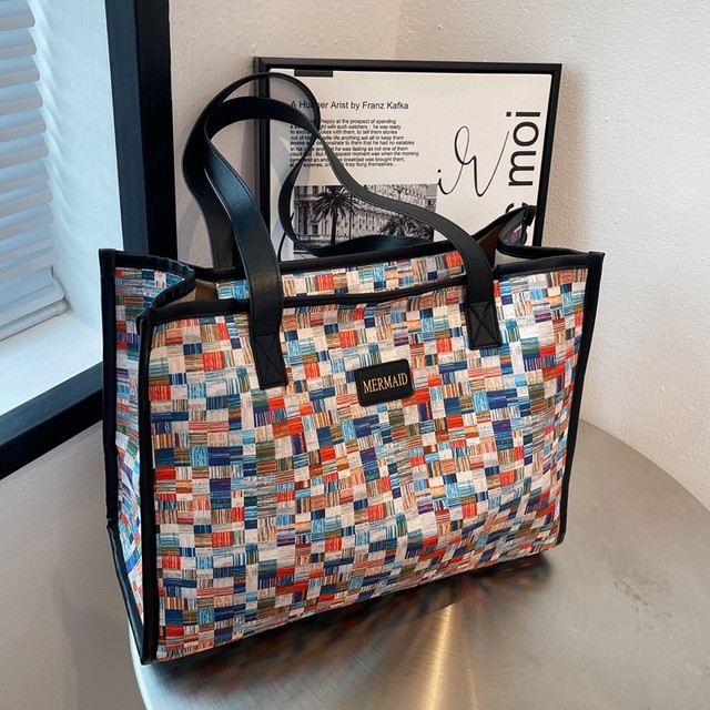 This year's popular large bags for women, large capacity, 2025 new fashionable mommy bags, mother and baby bags, versatile shoulder tote bags