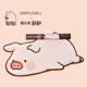 lulu canned pig co-branded lelei pig wireless mouse pad keyboard desk pad blind box extra large thickened waterproof
